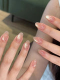 Cat eye press on nails (choose size and length)